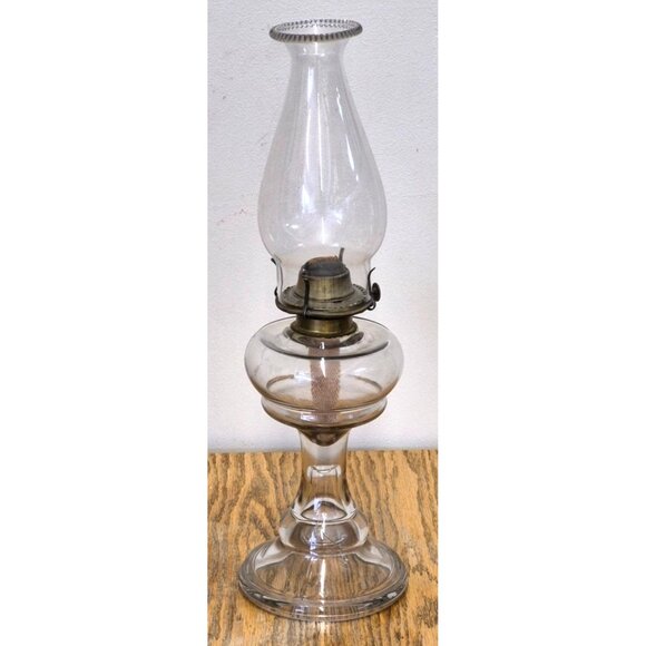Other - Vintage Eagle Glass Oil Lamp Rustic Farmhouse Decor Antique Lighting Collectible
